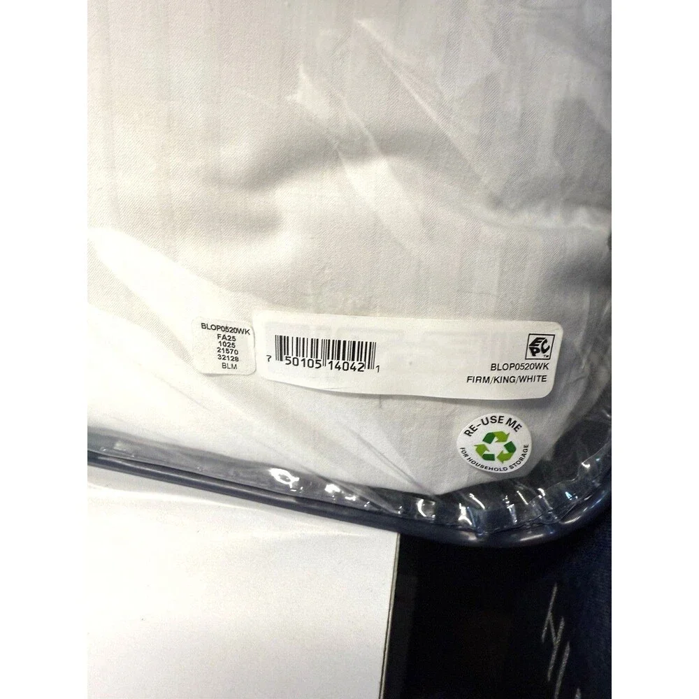 My Primaloft Asthma & Allergy Friendly Down Alternative Firm Pillow - King Size
